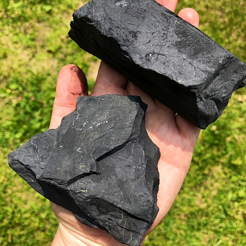 50g 100g Raw Shungite Stone Artificial Crystal DIY Gems Science Teaching