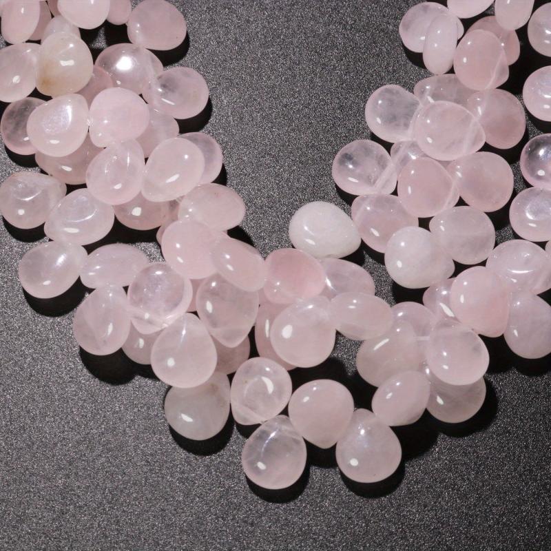 Rose Quartz Beads Pinkish Beige Jewelry Making
