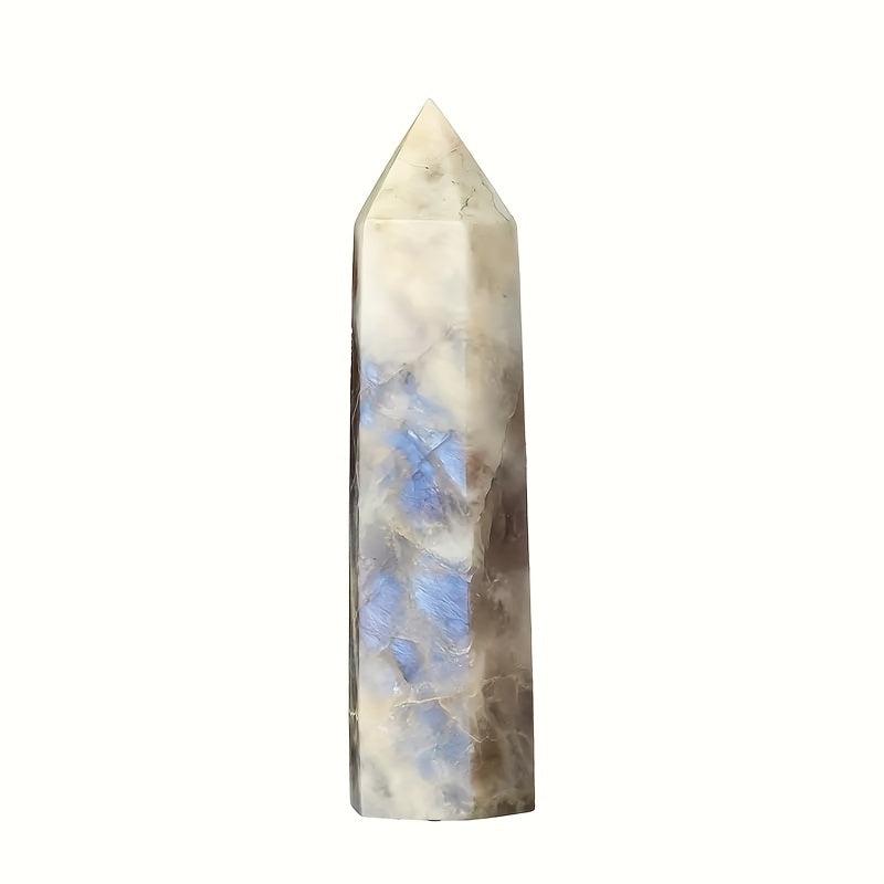 Polished Moonstone Point Home Decor Luminous Finish Moon Home Decor