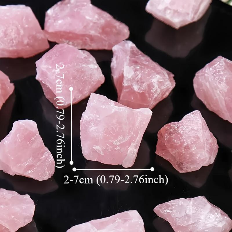 Natural Rose Quartz Raw Stone for Home Decor and Crystal Collections