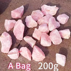 Natural Rose Quartz Raw Stone for Home Decor and Crystal Collections