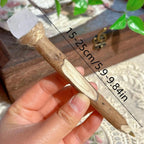 Vintage Wooden Crystal Ballpoint Pen Natural Wood & Crystal Unique Signature Pen