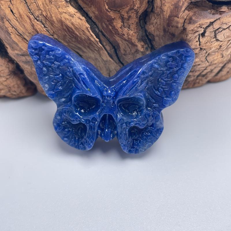 Crystal Mini Butterfly Carving Home Decoration DIY Jewelry Pendant