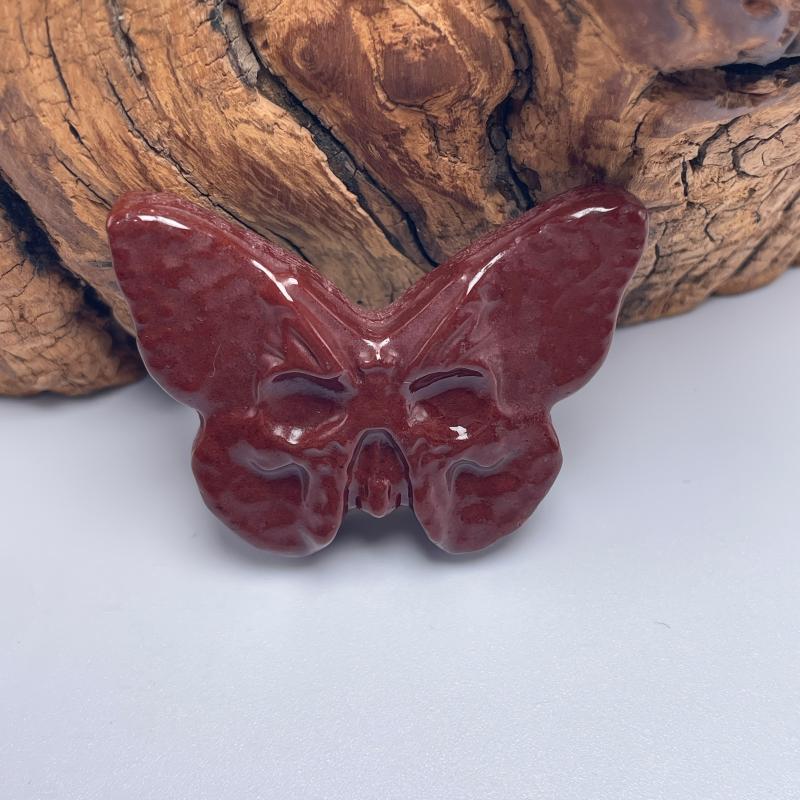 Crystal Mini Butterfly Carving Home Decoration DIY Jewelry Pendant