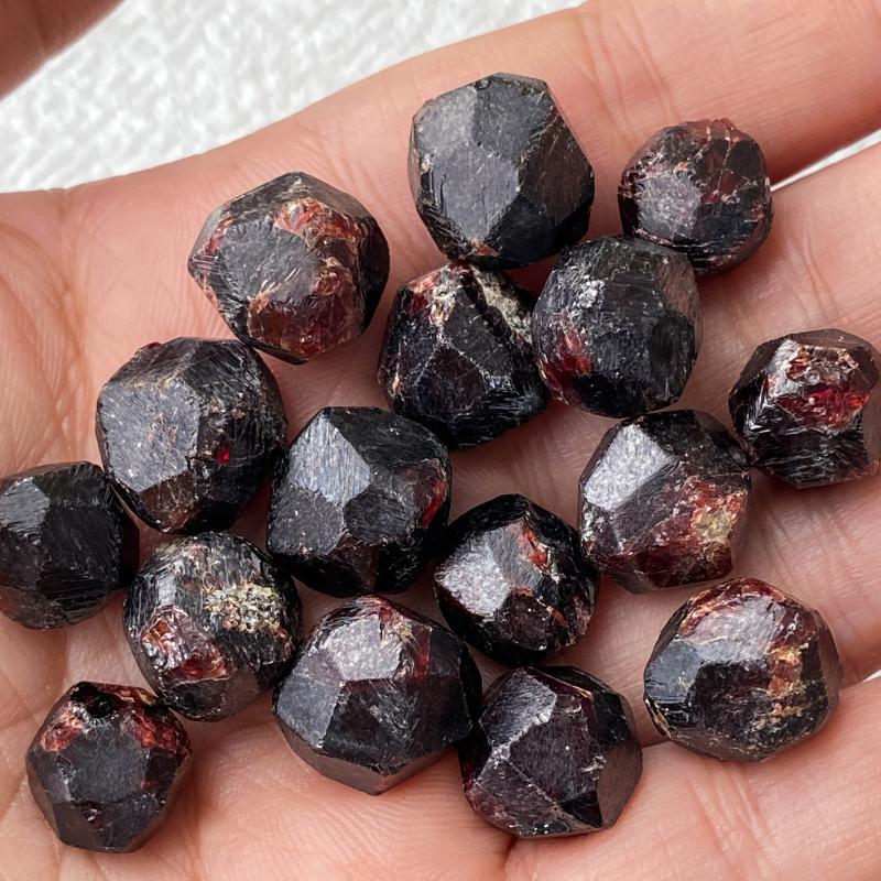 Raw Garnet Chunks Red Garnet Stone Natural Rough Crystal Loose Large