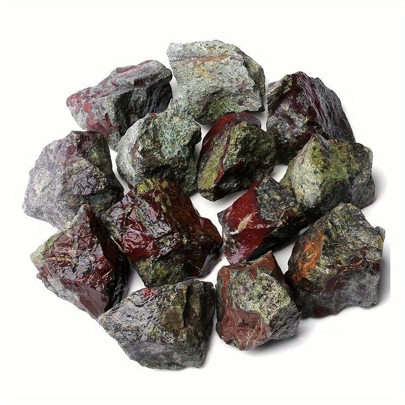 Dragon Blood Raw Crystal Stones for Jewelry Making Tumbling DIY Crafts Assorted