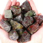Dragon Blood Raw Crystal Stones for Jewelry Making Tumbling DIY Crafts Assorted