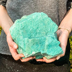 Large Natural Amazonite Crystal Raw Stone for DIY Crafts