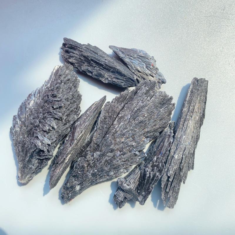 Bohemian Kyanite Fan Stone Rough Crystal Chunks 40g-220g