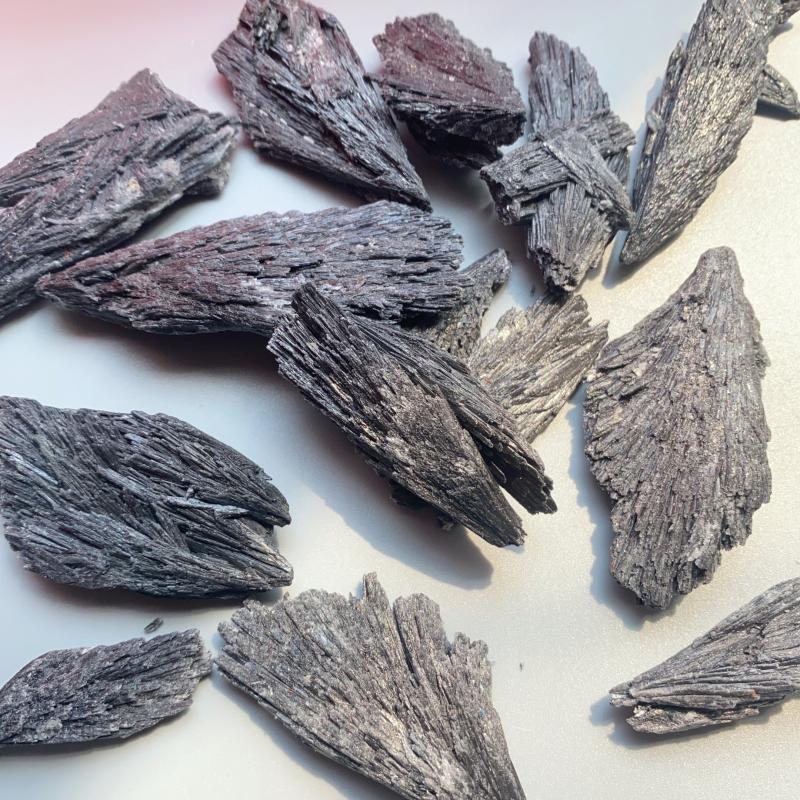Bohemian Kyanite Fan Stone Rough Crystal Chunks 40g-220g