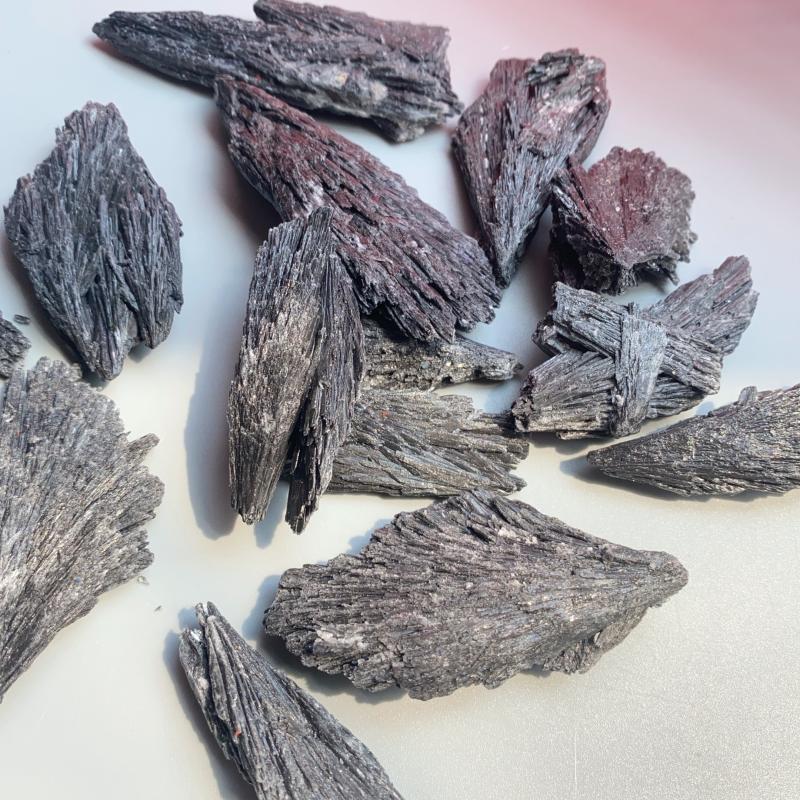 Bohemian Kyanite Fan Stone Rough Crystal Chunks 40g-220g