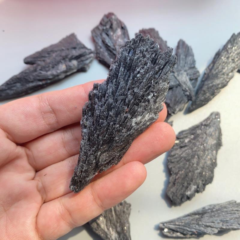 Bohemian Kyanite Fan Stone Rough Crystal Chunks 40g-220g