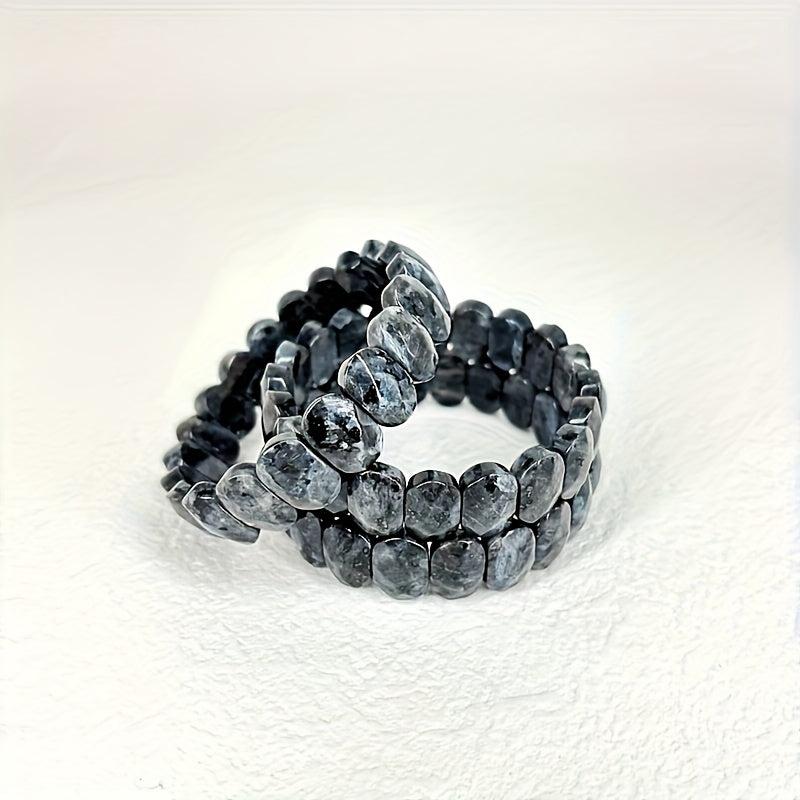 Natural Amphibole Bracelet Large Size