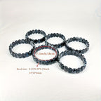 Natural Amphibole Bracelet Large Size