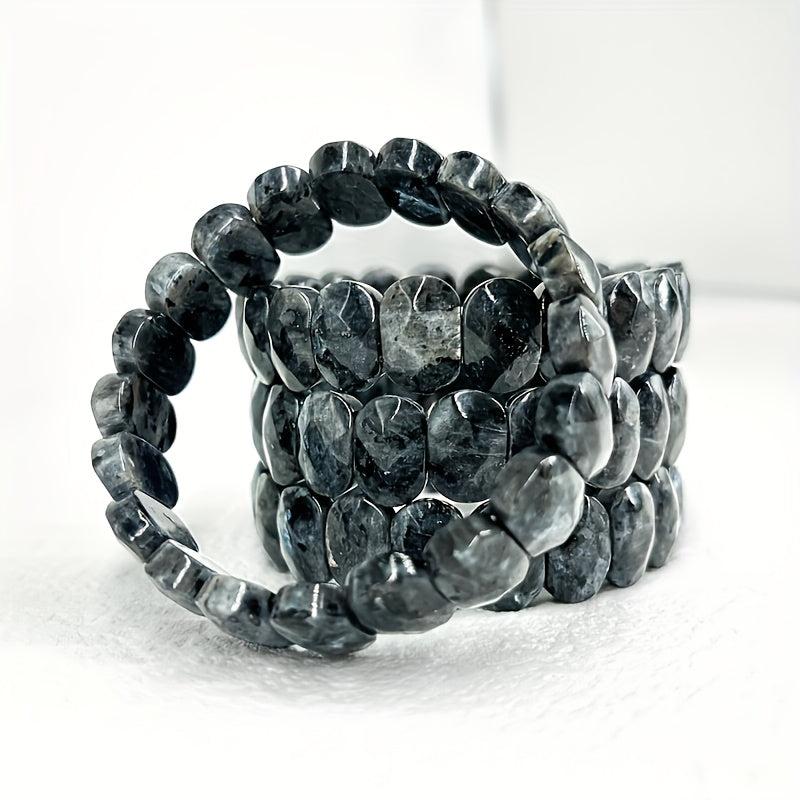 Natural Amphibole Bracelet Large Size