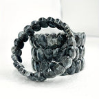 Natural Amphibole Bracelet Large Size