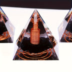 Energy Pyramid Dribble for Home Office Decor - Boost Happiness, Attract Wealth