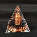 Energy Pyramid Dribble for Home Office Decor - Boost Happiness, Attract Wealth