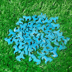 20pcs Turquoise Natural Stone Pony Shape for Jewelry Making and Home Decoration