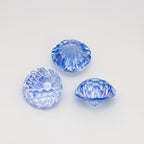 Gradient Firework Cut Zircon, 6mm & 8mm, Jewelry Making DIY