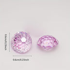 Gradient Firework Cut Zircon, 6mm & 8mm, Jewelry Making DIY