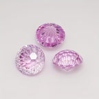 Gradient Firework Cut Zircon, 6mm & 8mm, Jewelry Making DIY