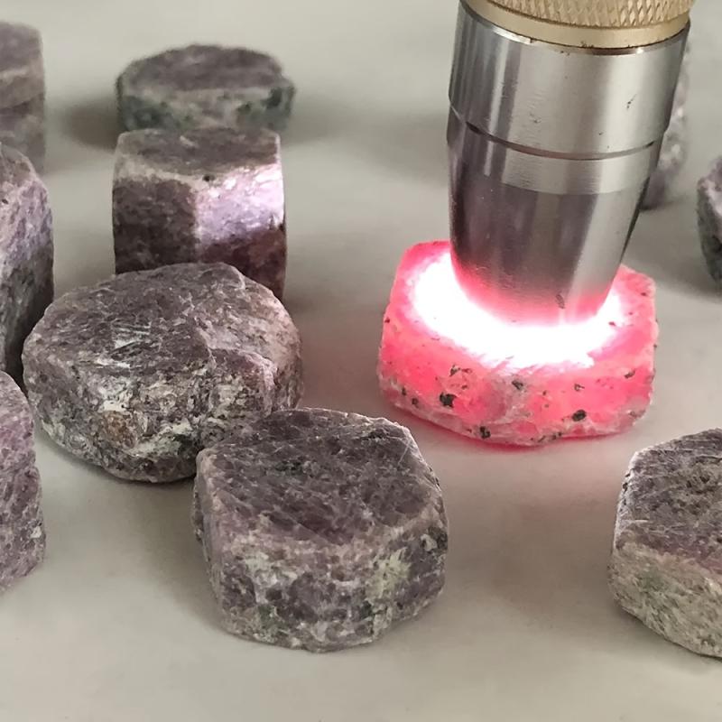 Red Corundum Rough Stone for Aquarium Terrarium DIY Handcraft