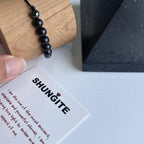 Shungite Hematite Couple Bracelets