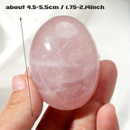 Rose Quartz Polished Palm Stone Tumbled Stone Worry Stone