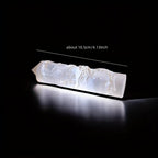 Boho Selenite Dragon & Phoenix Carved Crystal Tower DIY Gift