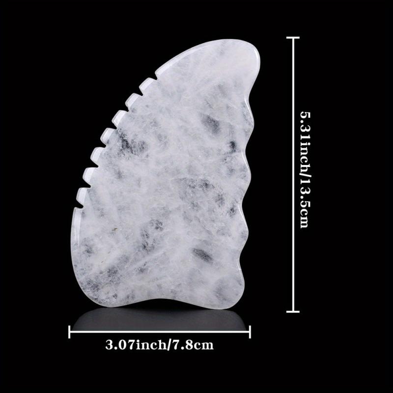 Handcrafted Gua Sha Facial Roller Natural Stone Massage Tool