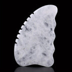 Handcrafted Gua Sha Facial Roller Natural Stone Massage Tool