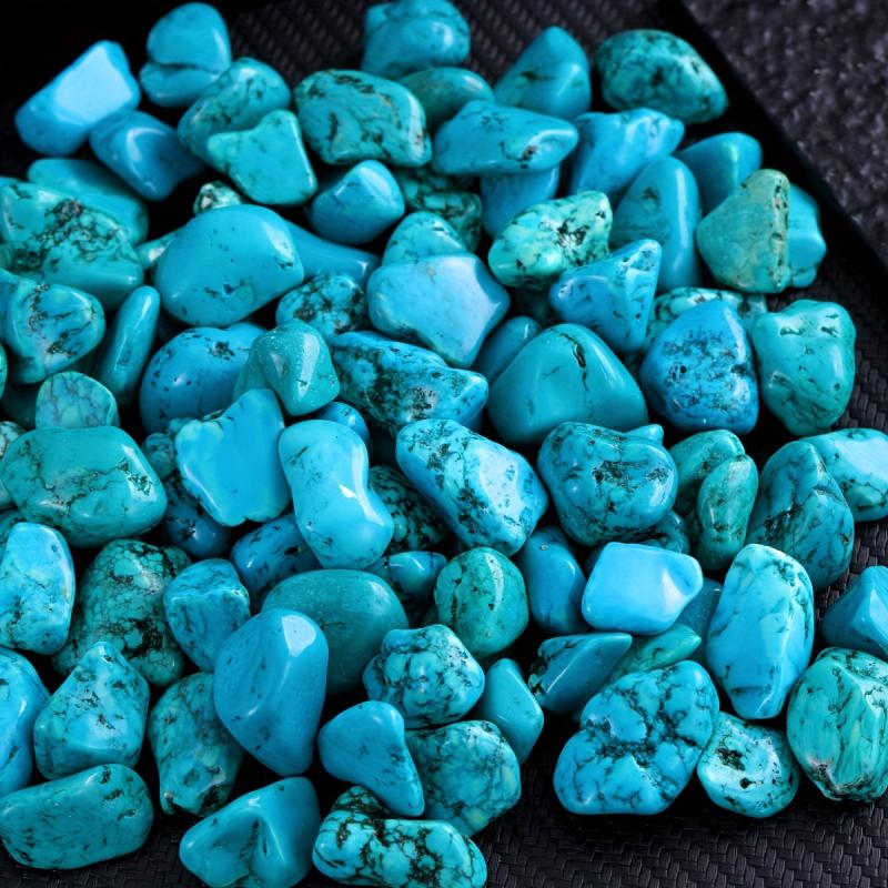 10pcs Natural Turquoise Crystals Aquarium Decoration