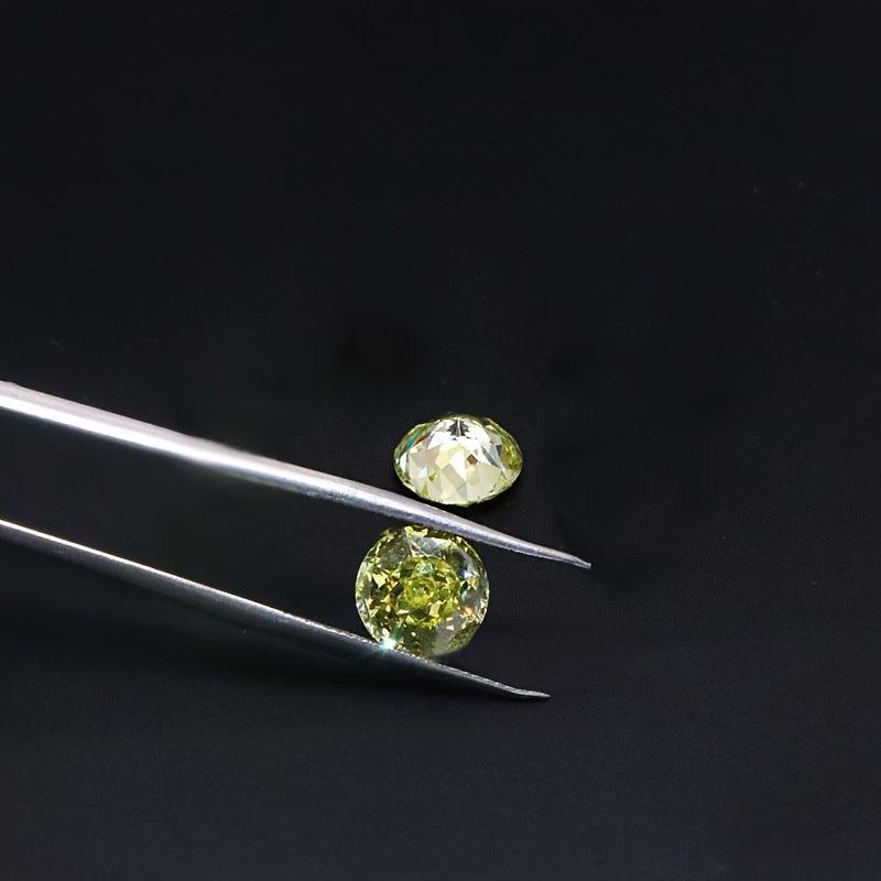 2pcs Zirconia Gemstones Bird's Nest Cut Peachy Pink Coral DIY Jewelry Making