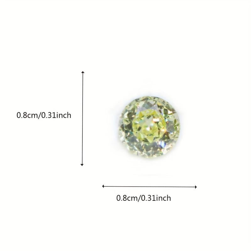 2pcs Zirconia Gemstones Bird's Nest Cut Peachy Pink Coral DIY Jewelry Making