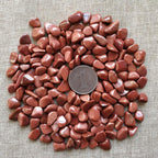 Golden Sandstone Crushed Stones Bright Red Gravel Decorative Stone Ornaments