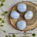 Bohemian Celestite Stone Heart Shaped DIY Decorative Gift