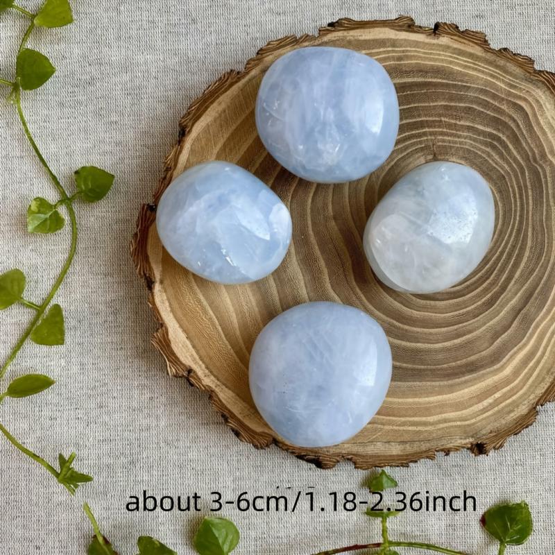 Bohemian Celestite Stone Heart Shaped DIY Decorative Gift