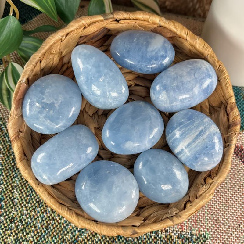 Bohemian Celestite Stone Heart Shaped DIY Decorative Gift