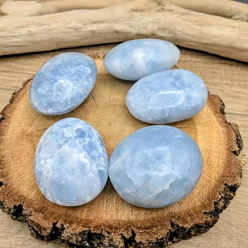 Bohemian Celestite Stone Heart Shaped DIY Decorative Gift