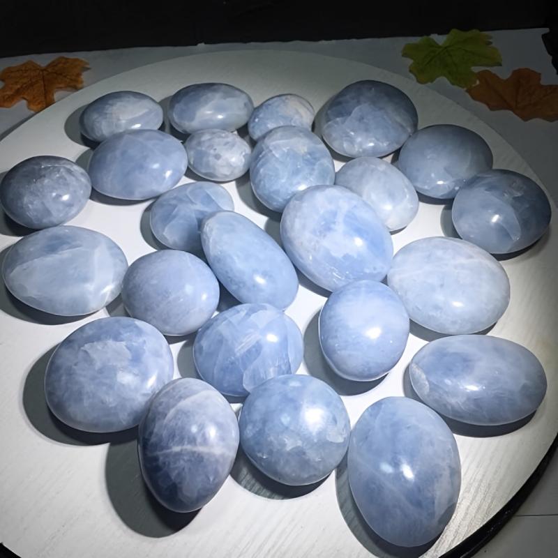 Bohemian Celestite Stone Heart Shaped DIY Decorative Gift