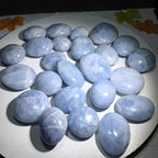 Bohemian Celestite Stone Heart Shaped DIY Decorative Gift