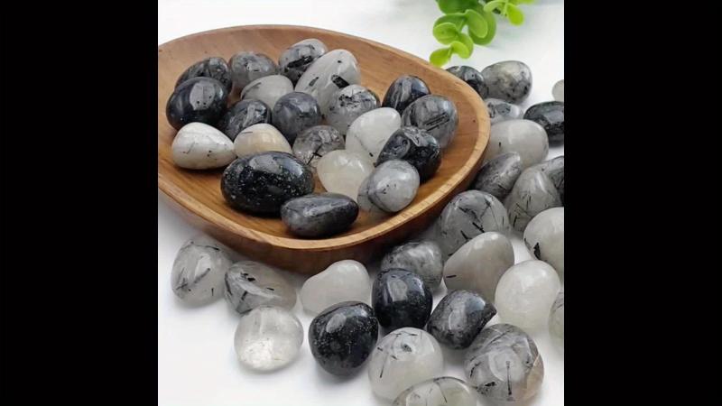 High Quartz Tumbles Natural Stone Jewelry Halloween Christmas Bohemian Style