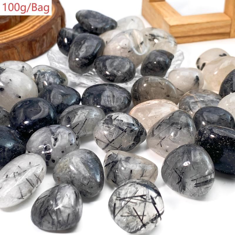 High Quartz Tumbles Natural Stone Jewelry Halloween Christmas Bohemian Style