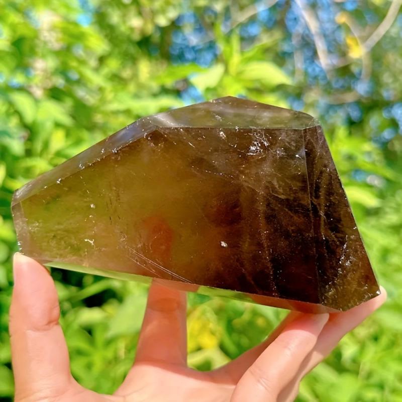 Clear Crystal Freeform Natural Crystal Bohemian Style Home Decor