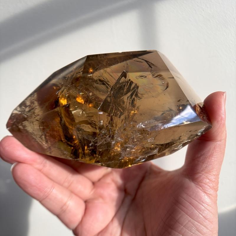 Clear Crystal Freeform Natural Crystal Bohemian Style Home Decor