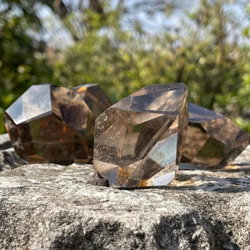 Clear Crystal Freeform Natural Crystal Bohemian Style Home Decor