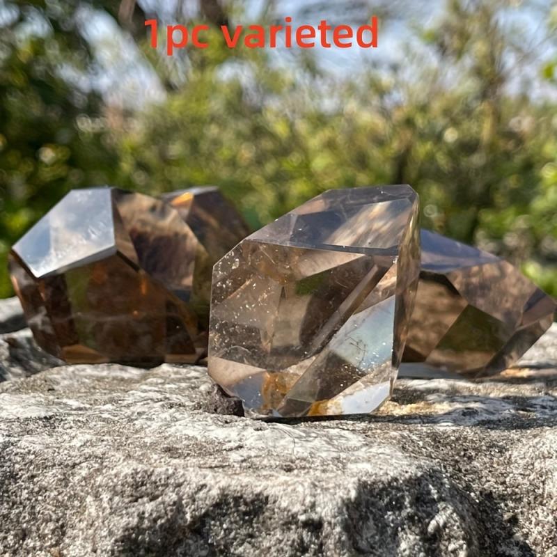 Clear Crystal Freeform Natural Crystal Bohemian Style Home Decor