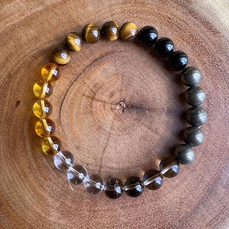 Love & Wealth Bracelet with Yellow Tiger's Eye