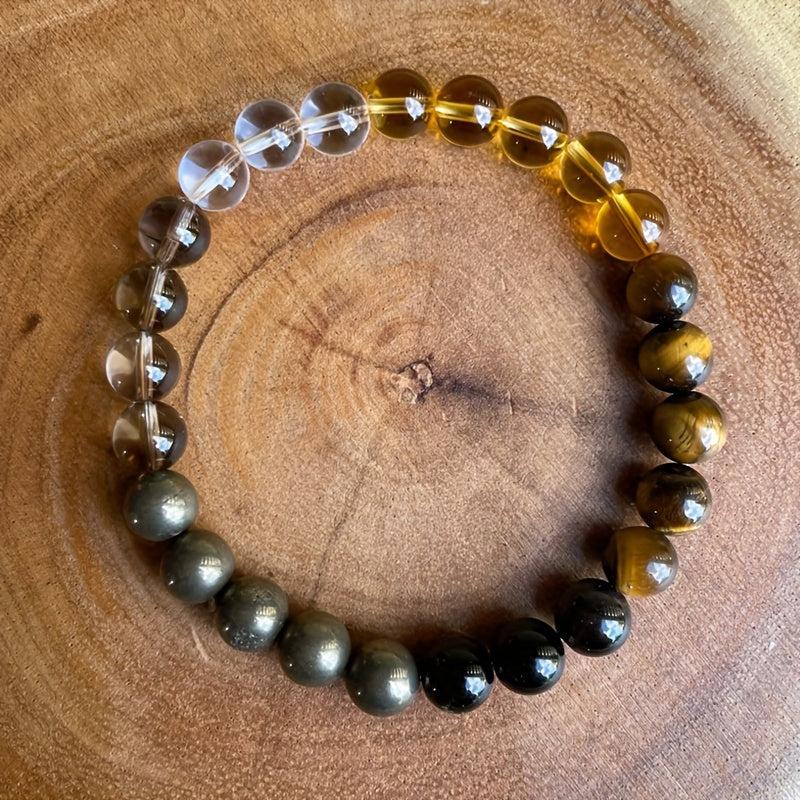 Love & Wealth Bracelet with Yellow Tiger's Eye